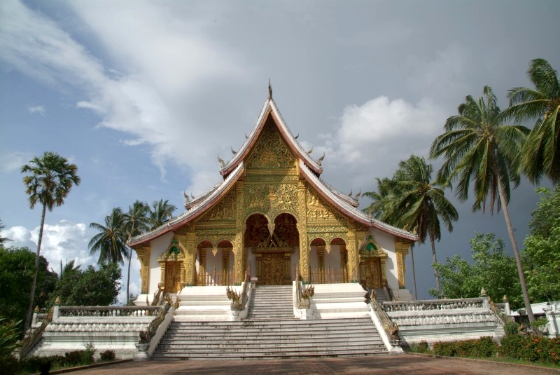 	Laos: Buddhistischer Tempel	